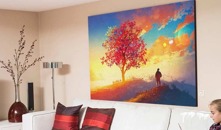 big photo canvas