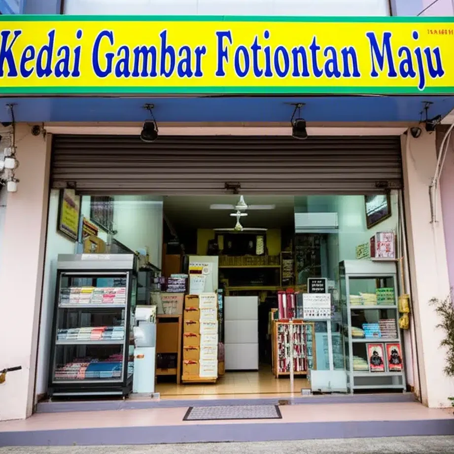 kedai gambar fotointan maju
