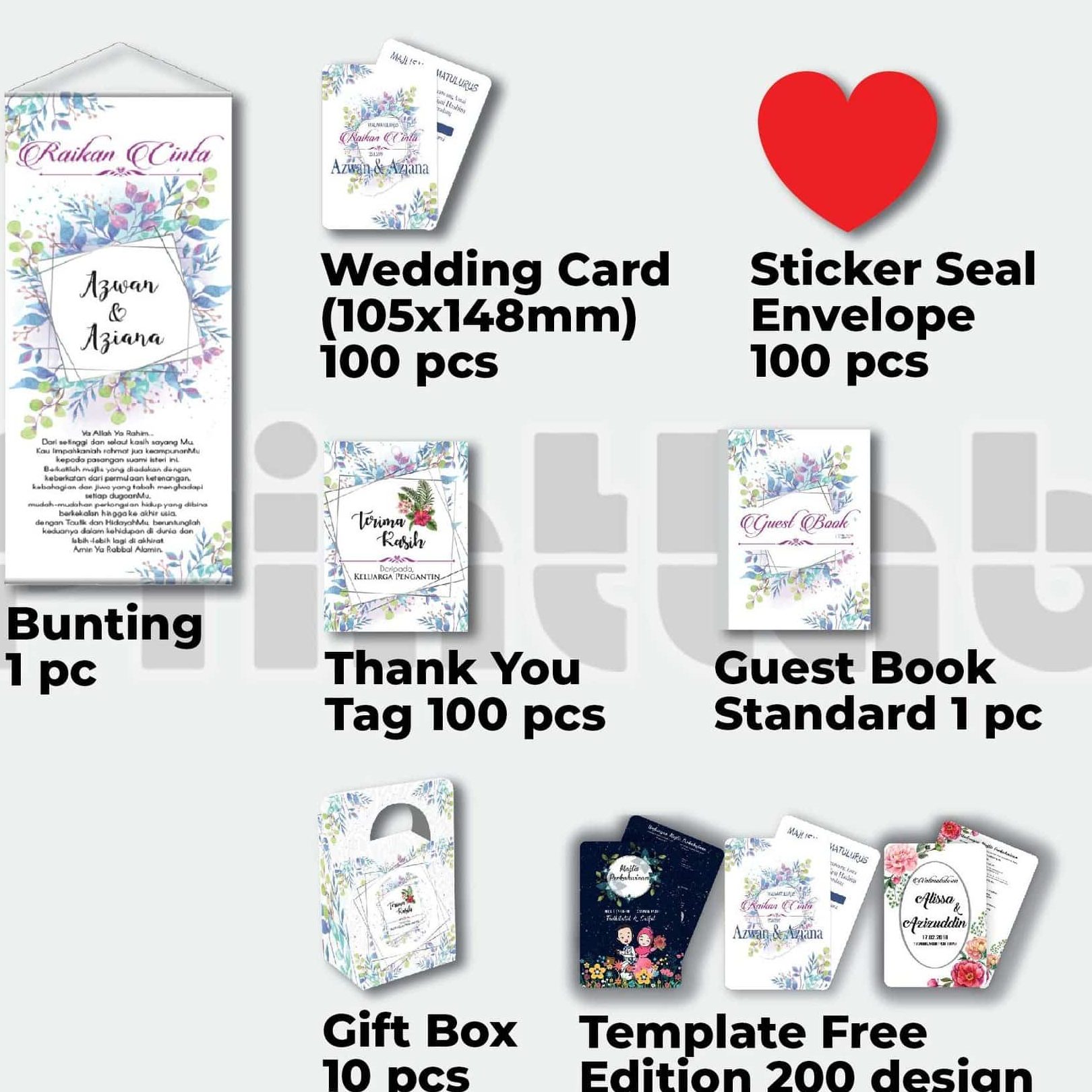 s p fastprint sdn bhd kad kahwin sticker packaging banner
