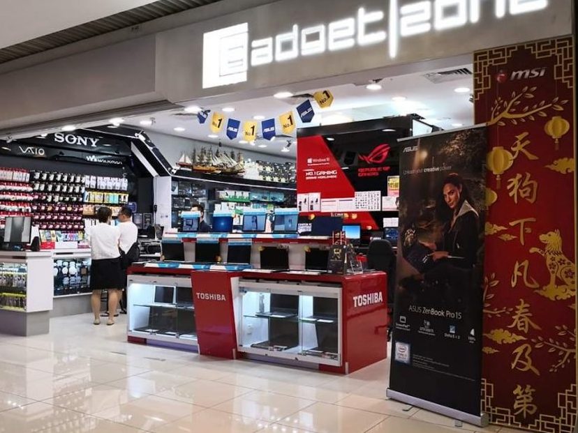 gadget zone sdn bhd queensbay mall